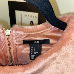 Very Fluffy Rose Gold H&M Blouse